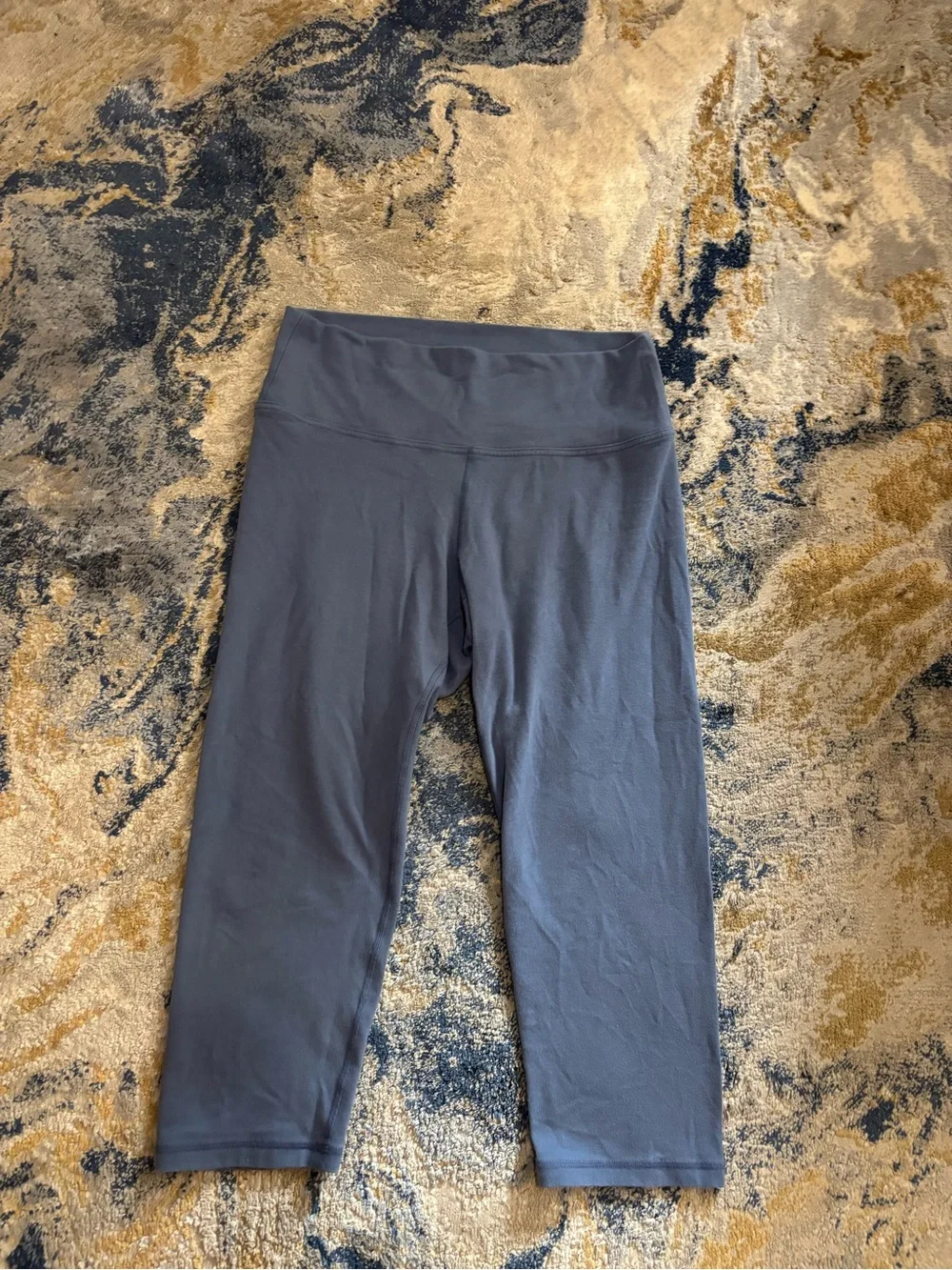 Old Navy Kids Charcoal Gray Capri Leggings